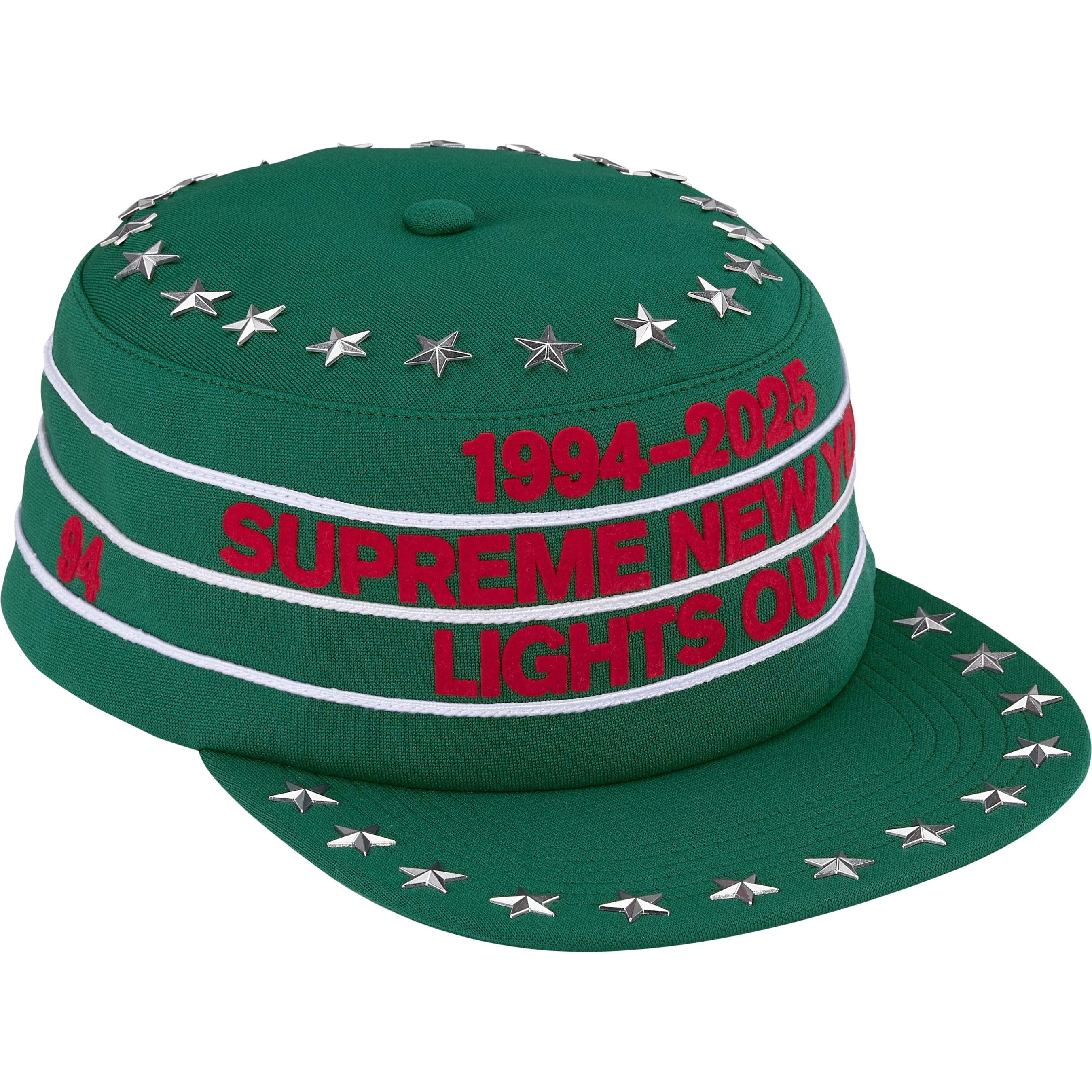 Stars Studded Pillbox Hat view 3